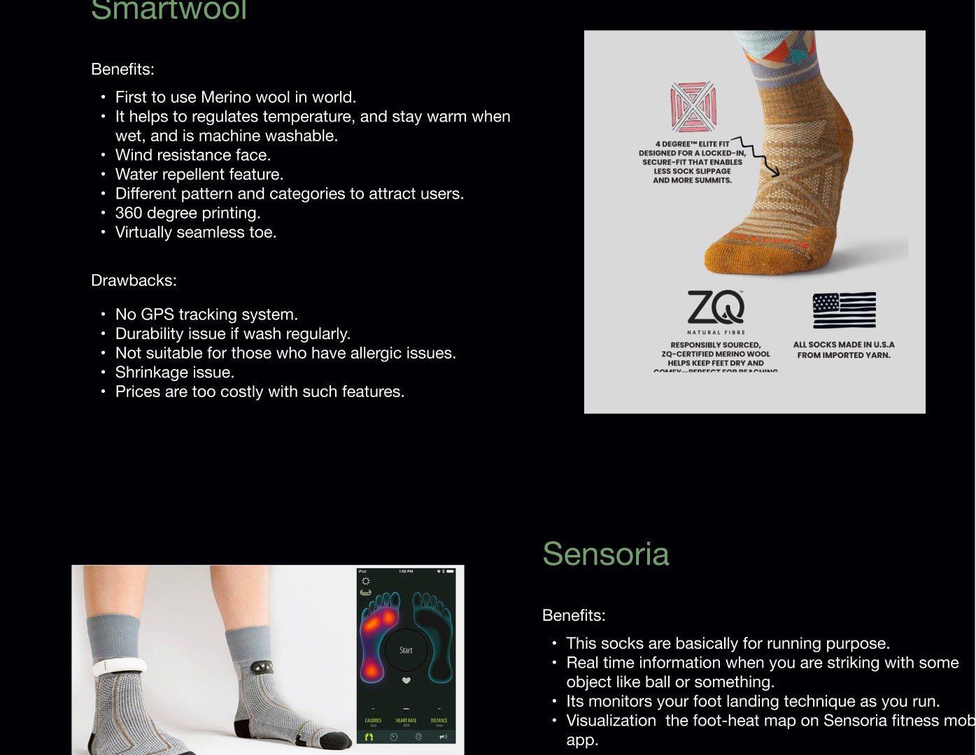 Sense Socks — Smart Wearable & Companion App frame 13